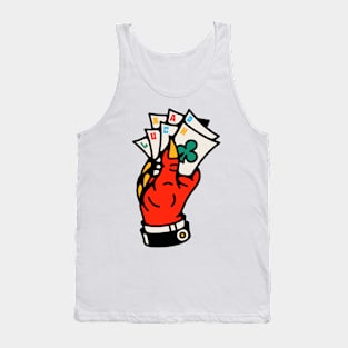 Devil playing cards Tank Top